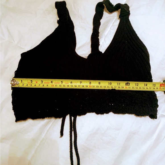 Forever 21 crochet crop top size large - Picture 3 of 10